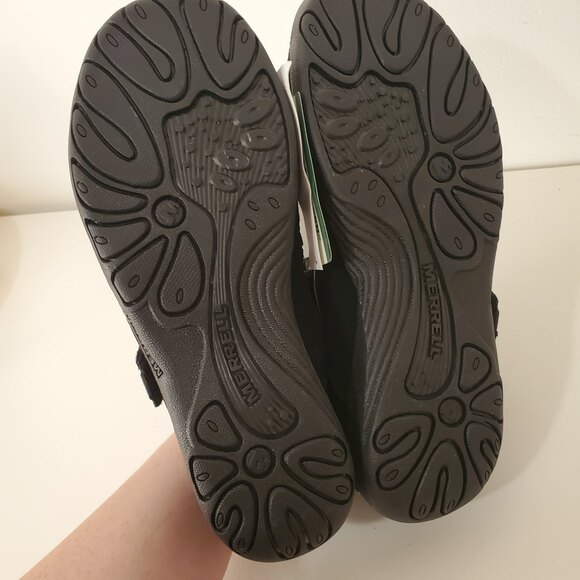 Merrell Mesh Mimosa Breeze Mary Jane MJ Women's Girls Black 5.5 Breathable - Picture 11 of 11